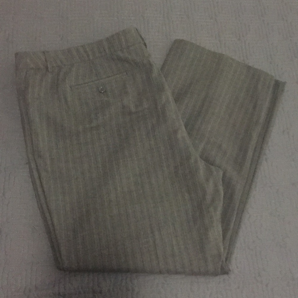 Pinstripe dress pants